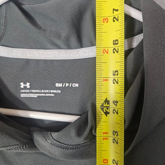 Underarmor Loose Fit Rash Guard Women's S Camo Hooded Swim Shirt - Picture 3 of 5